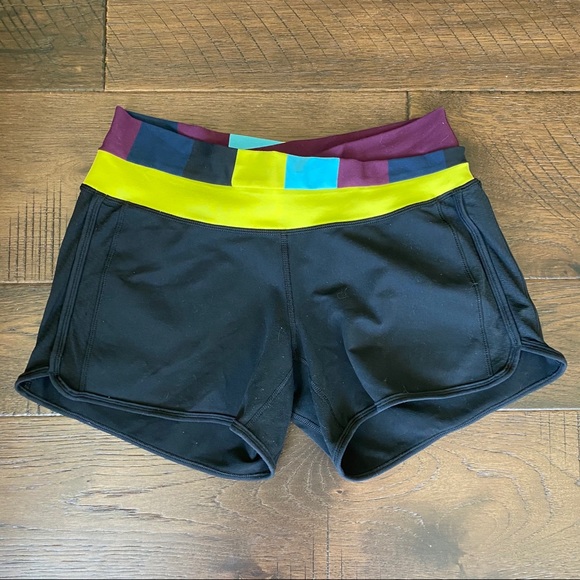 Lululemon Black Astro Shorts - 6 - Picture 5 of 10